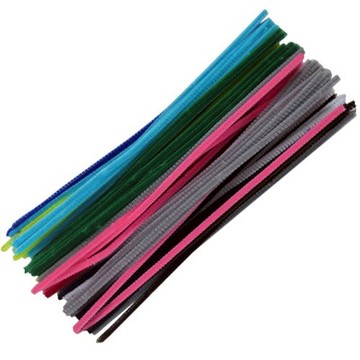 【史代新文具】STAT 30cm 綜合色毛根 (100支)