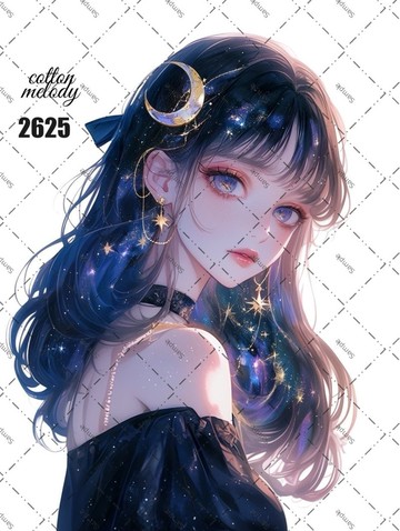 original sticker no.2625 人物貼紙 原創貼紙 原創人物貼紙 裝飾貼紙 cotton melody
