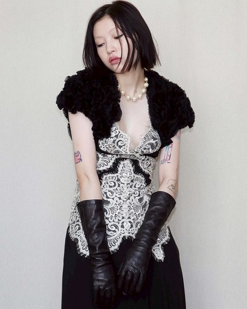 南瓜Vintage。TOCCA 黑色 花朵 披肩