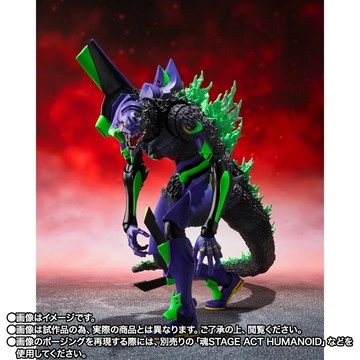 【超萌行銷】勿下)預購26 12月 代理版 SHM 哥吉拉對福音戰士 EVANGELION 初號機 G覺醒形態 0729