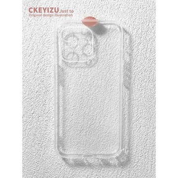 適用于蘋果14promax手機殼15新款女iPhone17pro無圖案plus直邊透明12mini軟硅膠ip11全包xs/xr防摔7/8p超薄6s