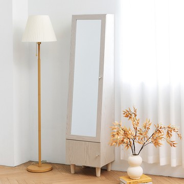 Alma日式木紋鏡面收納櫃 完美主義【N0005】