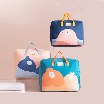 被子收納袋拉鏈式防水防潮防霉整理家用大容量棉被衣服衣物打包袋