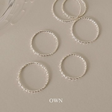 回購No.1🏆S925純銀 最閃線戒 尾戒 刻痕細戒指 百搭戒指 純銀尾戒｜OWN｜純銀 線戒 戒指 戒指女 尾戒
