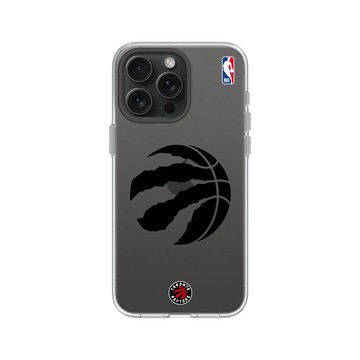 iPhone 15 Pro Max Clear 透明 - NBA - B&W-多倫多暴龍 Toronto Raptors B&W