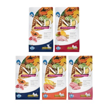 義大利Farmina法米納-天然熱帶水果系列-全齡犬-小顆粒 1.5kg/3.3lb(購買第二件贈送寵物玩具x1包)