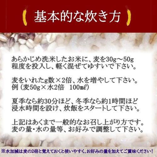 岡山の麦づくし 950g チャック付き 岡山県産