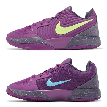 Nike 籃球鞋 JA 2 GS 大童 女鞋 紫 黃 藍 Stargazer 觀星者 莫蘭特 FV5633-500