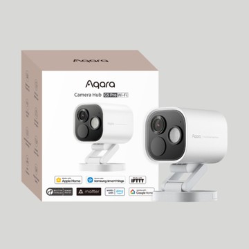 Aqara G5 Pro 智慧攝影機｜雙頻・AI 追蹤・支援 Matter／HomeKit