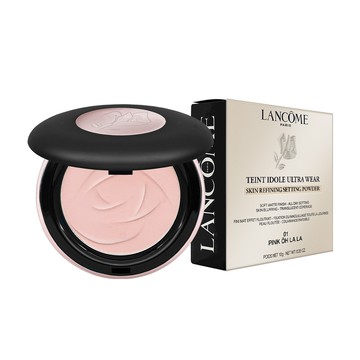 【LANCOME蘭蔻】零粉感超持久柔焦蜜粉餅 #01