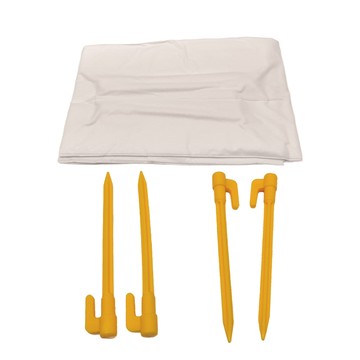 便攜式一次性野餐墊，淨重150g，原產地中國  200 x 150cm  米白色