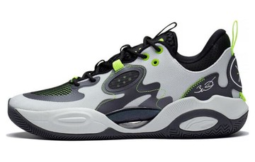 LI-NING WADE ALL DAY 7 DARK GREY NEON GREEN