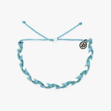 Pura Vida 美國手工 SAIL AWAY 揚帆遠航 粗線編織可調式衝浪手環