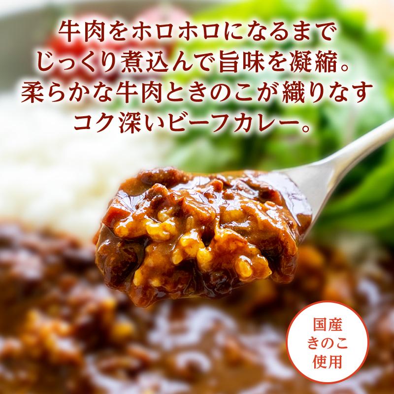 カレー ビーフカレー 煮込みビーフカレー 森のきのこカレー 牛肉 きのこ 森のきのこ倶楽部