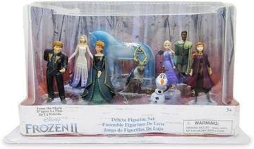 【震撼精品百貨】冰雪奇緣_Frozen~美國Disney迪士尼 冰雪奇緣公仔9入組*53775