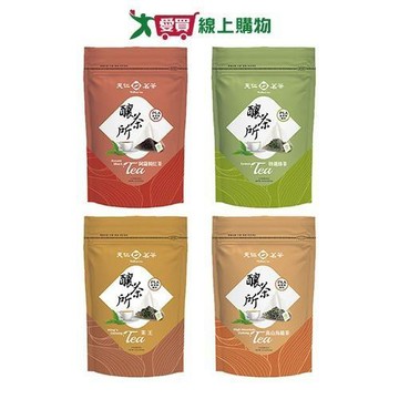 天仁釀茶所茶包系列(阿薩姆紅茶/特選綠茶/茶王/高山烏龍茶)(18-36入/袋)【愛買】