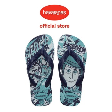 Havaianas哈瓦仕 拖鞋 童鞋 玩具總動員 胡迪 巴斯光年 藍 Kids Disney 4150249-0245K