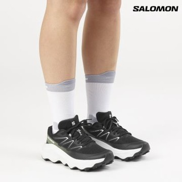 【Salomon索羅門】ULTRA FLOW 2 Women 野跑鞋 黑