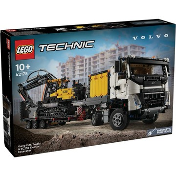 [樂享積木] LEGO 42175 Volvo FMX 卡車和 EC230 電動挖掘機 科技系列