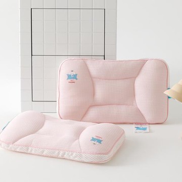 兒童寶寶布丁透氣四季枕芯助透氣眠枕學生家用成人針織枕頭芯