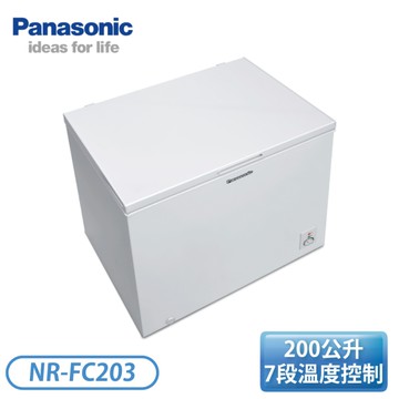 【不含安裝】［Panasonic 國際牌］200公升 臥式冷凍櫃 NR-FC203
