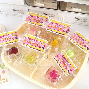 ▸現貨◂ 捏捏 冰塊水果捏捏 水果捏捏 捏捏樂 冰塊捏捏  水果捏捏樂 TPR 小紅書同款 解壓玩具