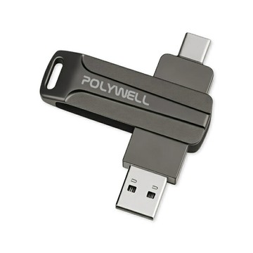 USB 3.0+Type-C 二合一旋轉隨身碟 16/32/64/128/256GB 適用 雙介面隨身碟