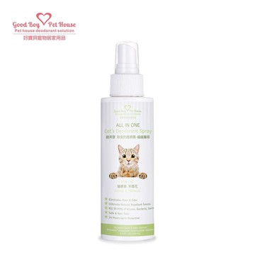 [GBPH好寶貝] ALL IN ONE 法國香氛貓咪除臭防護噴霧 寵物除臭噴霧 – 綠芙蓉 150ml