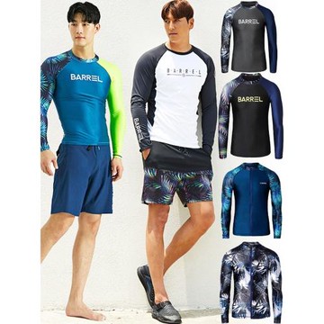 韓國潛水服男長袖防曬水母衣漂流分體浮潛服泳衣速干全身套裝沖浪