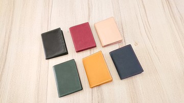 名片夾 簡易名片夾 真皮全手縫