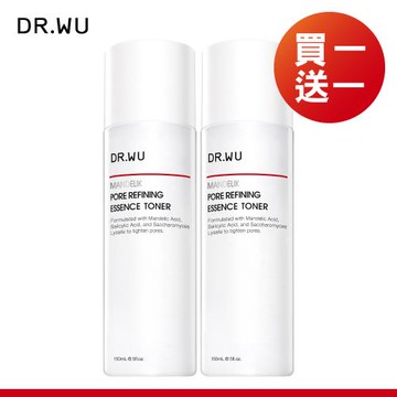 DR.WU 杏仁酸毛孔緊緻化妝水150ML(2入組)-共2入