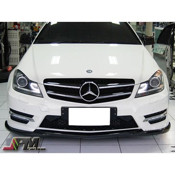 JPM 全新 賓士 M-Benz 前下巴 GH style W204 後期 AMG保桿專用 CARBON 碳纖維材質