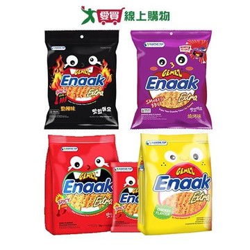 韓式小雞麵袋裝(雞汁味/香辣味/勁辣味/燒烤味)【愛買】