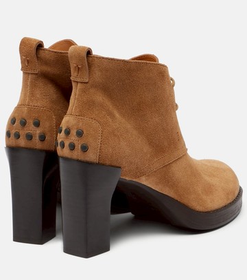 Tod's BH Bootie 80 suede ankle boots
