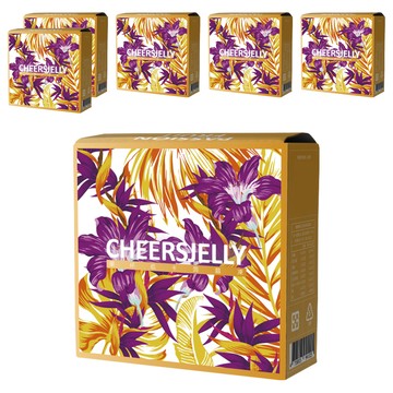 CHEERSJELLY 舉杯低卡 蒟蒻凍 百香果 6條  396g  6盒