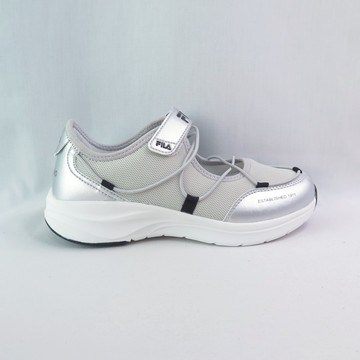 FILA Ballet 5C949Z480 女芭蕾風運動鞋 休閒鞋 涼鞋 銀灰【iSport愛運動】
