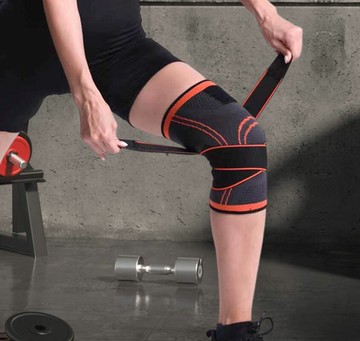 ~廣隆~(見說明)綁帶運動護膝 高透氣吸汗 跑步護膝 深蹲護膝 護膝 綁帶護膝 防滑護膝 籃球護膝 運動護膝 護膝套 護具