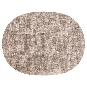 HOLA 和樂家居 查莉PU餐墊 0.3kg  45.5 x 35 x 0.1cm  霧灰色  1個