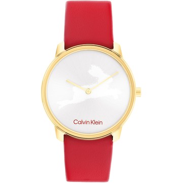 Calvin Klein 生肖系列兔年紀念錶/34mm/CK25200219