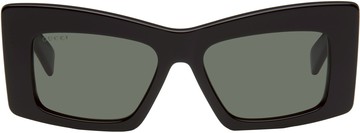 Gucci 黑色 Square Frame 太阳镜