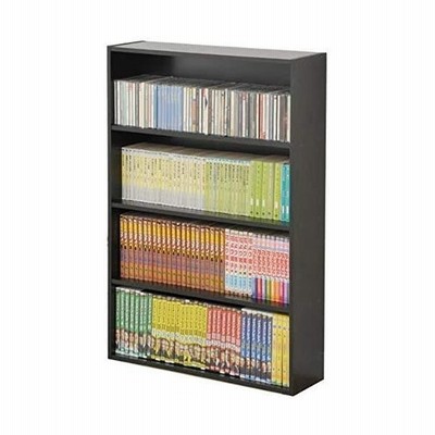山善 Yamazen マンガぴったり本棚カラーボックス ブラック Cdcr 9060 Bk 通販 Lineポイント最大get Lineショッピング