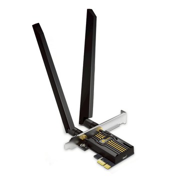 TP-Link Archer TBE400E BE6500 Wi-Fi 7 三頻 藍牙5.4 PCIe無線網路卡 WiFi 7 無線網卡  黑色  1台