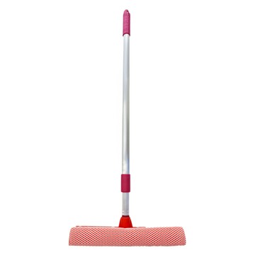 B&W 藍白 2節伸縮玻璃刷  粉色 + 銀色  1支