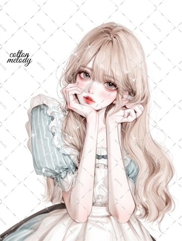 原創貼紙 no.8457 人物貼紙 原創貼紙 人物貼紙 女孩貼紙 原創人物貼紙