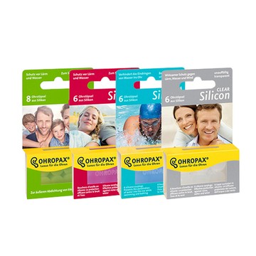 德國 OHROPAX 矽膠耳塞 防噪音 睡眠 游泳 閱讀