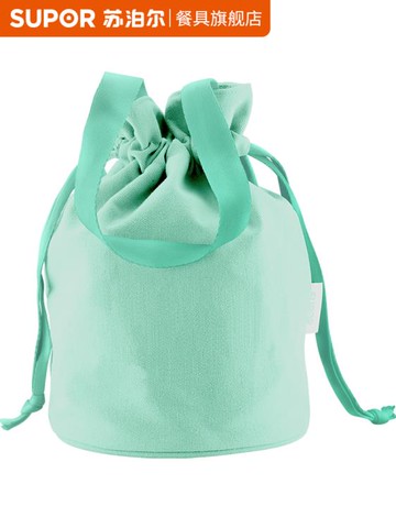 便當袋 蘇泊爾鋁箔保溫袋立體保溫桶飯盒手提包套袋加厚便當包帶飯袋子 【年終特惠】