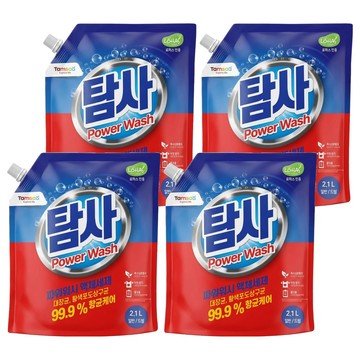 TAMSAA Power Wash 洗衣精 補充包  2.1L  4包