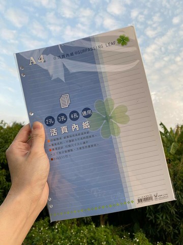 金鷹 A4 (13K) 7孔 活頁紙 活頁內紙 內頁 (7孔橫線) (100張入/包) (2孔3孔4孔通用)【APP滿額下單4%點數(單一帳號最高1500點)】6/30止