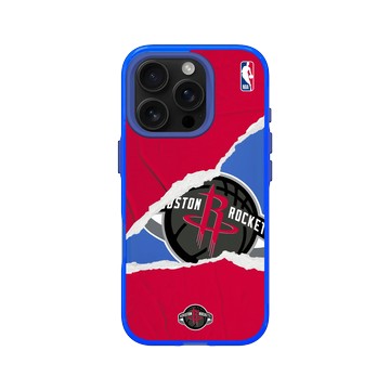 iPhone 16 Pro Clear 激光藍 - NBA - 熱血系列-休士頓火箭 Houston Rockets - Sweat and Tears