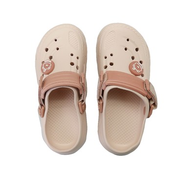 51028文青跳色布希鞋(粉)-多尺寸可選